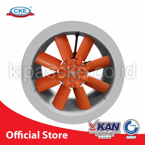 [EZM.0100460] Axial Drum Fan PP Plastik 1.5KW 380V 2850 RPM Axial Drum Blower Gedung