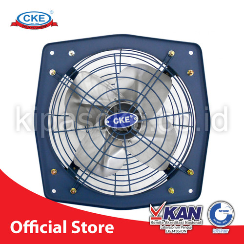 [EZM.0100465] Exhaust Industrial 12" 380v Exhaust Fan Extra Strong Dinding