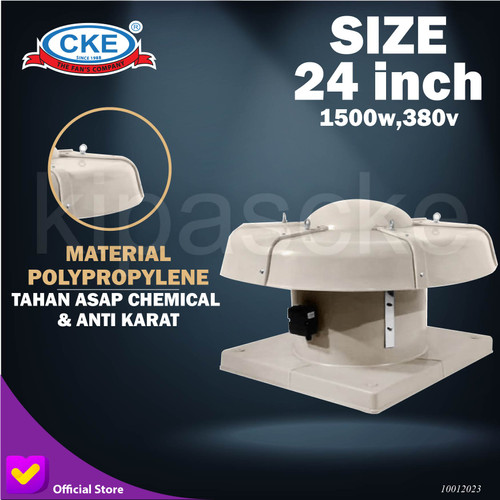 [EZM.0100508] Roof Fan 24" Exhaust Atap Ventilasi Atap Blower Atap Kipas Atap