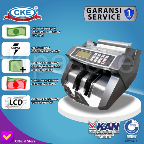 [EZM.0100513] Mesin penghitung uang alat hitung uang counter money Bill Counterr