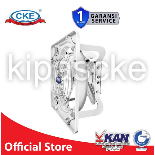 [EZM.0100550] Exhaust Fan Industrial 16 Inch Exhaust/Hexos Dinding Besi Wall Fan cke