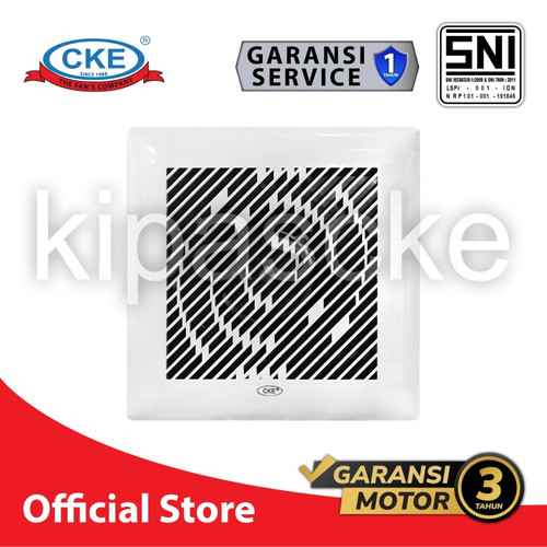 [EZM.0100568] Hexos Plafon 10 Inch Exhaust Fan Ducting System SNI Low Watt