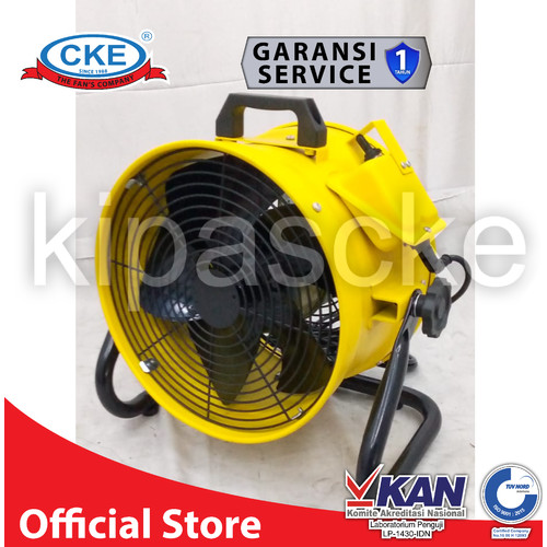 [EZM.0100632] Kipas Angin Aksial 12 Inch Portable Ventilator 12 Blower Kipas Lantai