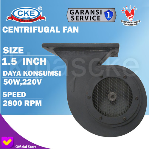 [EZM.0100696] Cooling Fan Blower Continuous Band Sealer 1.5" kipas Blower keong