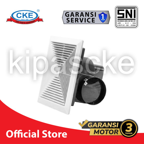 [EZM.0100718] EXHAUST FAN PLAFON 10 INCH HEXOS PLAFON PENGHISAP UDARA