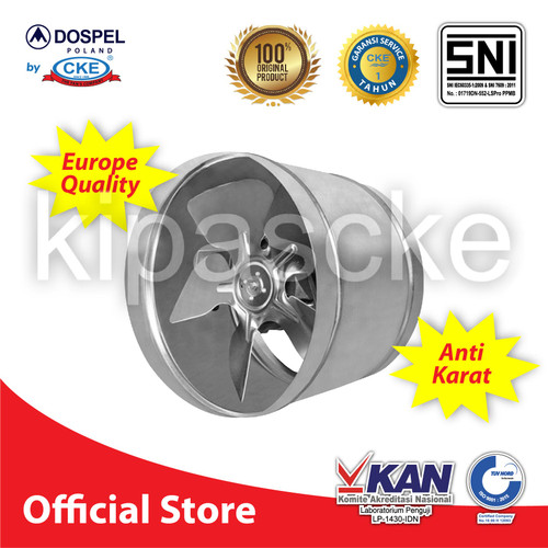 [EZM.0100815] Duct Inline WK-WB 10 Inch Inline Fan Booster Fan Kipas Booster Inline