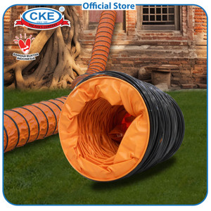 [EZM.0100821] Imatsu Flexible Duct FD-C-GM 10 Inch 10Meter Duct Hose Selang Flexible