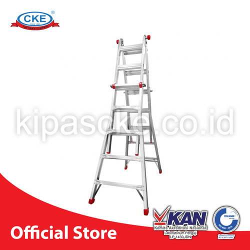 [EZM.0100872] Tangga Lipat Aluminum Ladder Household LAD-LD-5C-XX