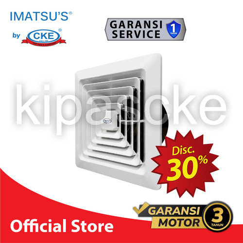 [EZM.0100866] CEILING DUCT IMATSU CD-BPT10-15C-BB-ST 10INCH 220V EKSOS PLAFON