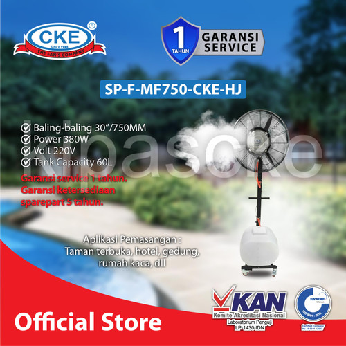 [EZM.0101743] Spray Fan CKE 30 Inch Kipas Mist Kipas Angin Semprot Air