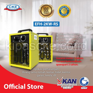 [EZM.0100898] Blower Air Heater Pemanas Ruangan 2000 Watt 2000w 2KW Pengering Karpet