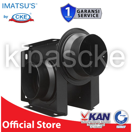 [EZM.0101751] INLINE DUCT IMATSU DI-VT-FT15-33C-CY 6INCH 220V BLOWER HISAP