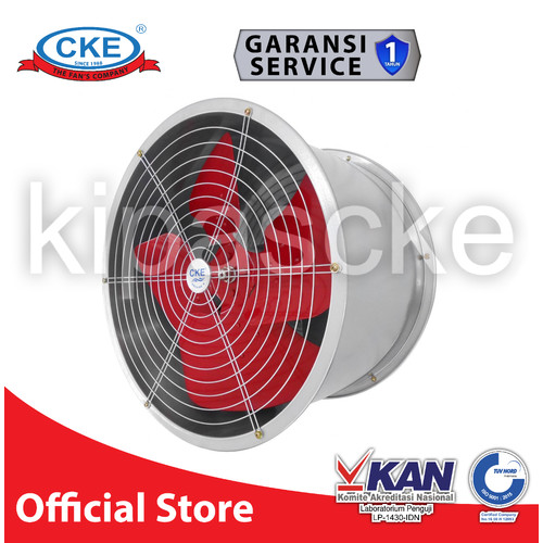 [EZM.0100937] Drum Fan CKE Low Noise 24 3 phase Inch Kipas Drum Exhaust Drum
