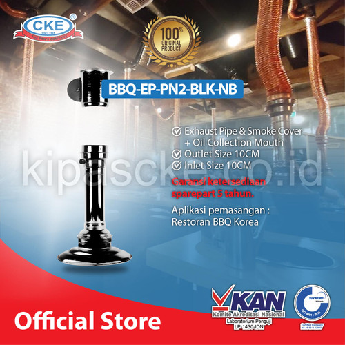 [EZM.0100957] exhaust bbq restoran korea cerobong asap resto korea 4 Inch cke