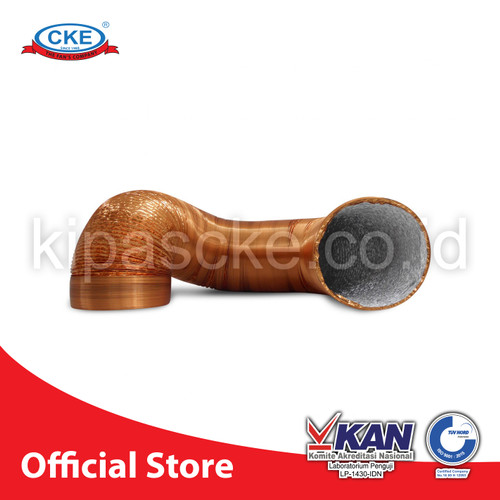 [EZM.0100961] FLEXIBLE DUCT CKE FD-COP-12/10M-GM 12INCH 10METER SELANG HOSE