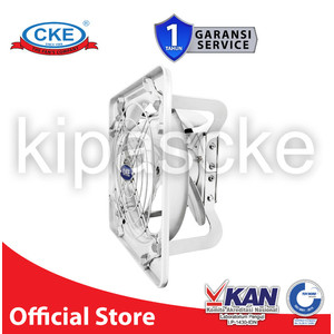 [EZM.0100973] CKE Exhaust Fan ESN-40D-YL 16 Inch Eksos Dinding Blower Gedung Kantor