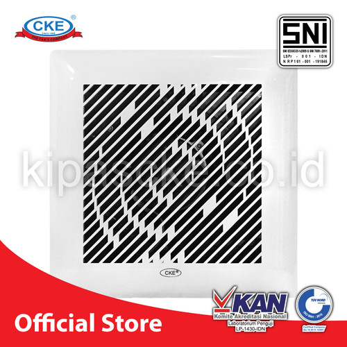 [EZM.0100987] EXHAUST CEILING KTD-12C BALL BEARING 8 INCH 40W PLAFON RUMAH