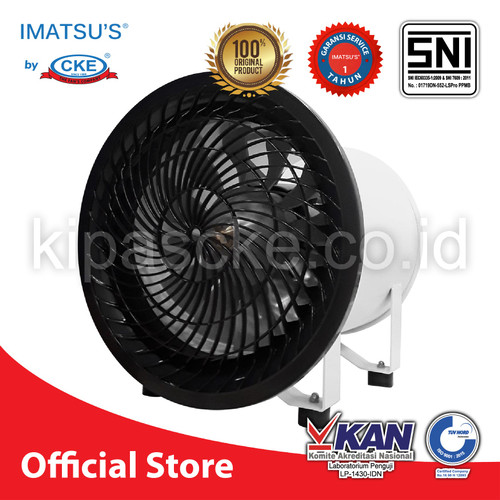 [EZM.0100999] Portable Ventilator / Blower / Exhaust 12" IMATSU EXS-STH300-2-NB-AS