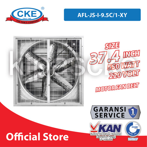 [EZM.0100995] Kipas Kandang Ayam 37.4" 220V CKE AFL-JS-I-9.5C/1-XY Blower Exhaust