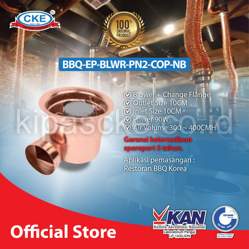 [EZM.0101032] Exhaust Fan Korean BBQ 4 inch Warna COOPER Imatsu's Grill Barbecue