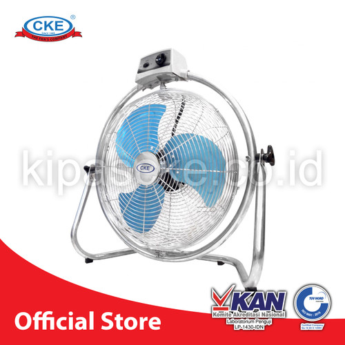[EZM.0101098] CKE Rotary Powerfull Fan 35B 14 Inch Floor Fan Kipas Angin Tornado