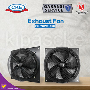 [EZM.0101110] CKE Exhaust Fan YDWF 18 Inch Eksos Dinding Blower Gedung