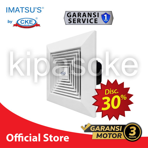 [EZM.0101117] Imatsu Ceiling Duct BPT12-25A 12 Inch Eksos Plafon With Ball Bearing