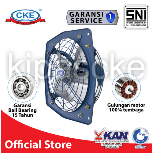 [EZM.0101147] CKE Exhaust Fan Extra DB YL 24 Inch Exhaust Dinding Eksos Blower