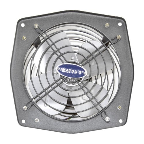 [EZM.0101143] Exhaust Fan Dinding Tembok 10" Besi Kipas Heksos Hexos Tembok Imatsu