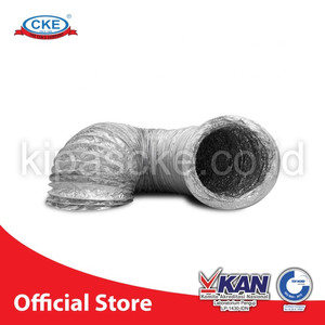[EZM.0101218] CKE Flexible Duct FD-PFX-AL 12 Inch 10 Meter Duct Hose Selang Industri