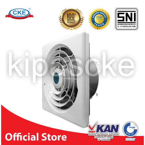 [EZM.0101254] CKE Ceiling Exhaust APB-25DE-F 10Inch Ceiling Duct Eksos Plafon Toilet