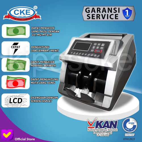 [EZM.0101269] Mesin penghitung uang alat hitung uang counter money Bill Counter
