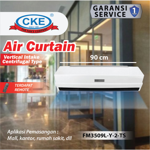 [EZM.0101270] CKE Air Curtain Blower FM3509L-Y-2-TS Angin Toko Gedung Kantor Hotel