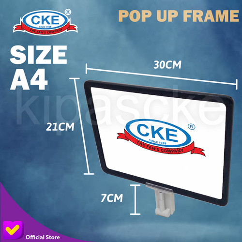 [EZM.0101283] Poster Hanger Portable PHP-G008-GZ-YL Papan Promosi Informasi