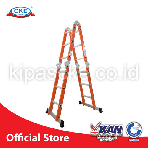 [EZM.0101292] Tangga Lipat Multifungsi 3.61 Meter 3x4 Step Multipurpose Ladder