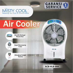 [EZM.0101310] Air Cooler 7 Liter Dengan Remote Penjuk Ruangan Rumah Pendingin Ruang