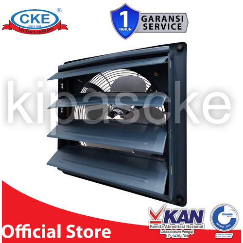 [EZM.0101338] Exhaust Fan CKE Standard Shutter BN 20 Inch Fan Rumah Toilet Eksos