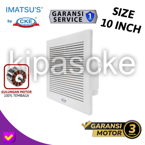 [EZM.0101361] Kipas Angin Hisap Plafon Ceiling Exhaust Fan 10 Inch Hexos Plafon