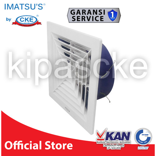 [EZM.0101362] Exhaust Fan Plafon 8 Inch Ceiling Exhaust CKE Exhaust Penghisap Udara