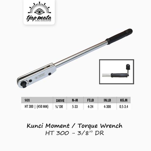 [EZM.0600431] TJAP MATA / CAP MATA Kunci Momen / Torsi / Torque 3/8" DR HT300