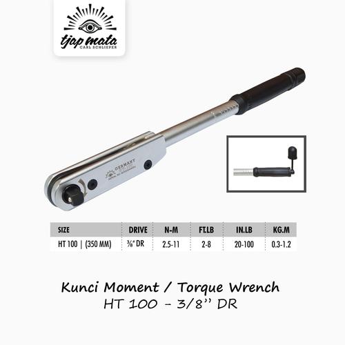 [EZM.0600432] TJAP MATA / CAP MATA Kunci Momen / Torsi / Torque 3/8" DR HT100