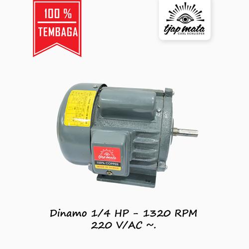 [EZM.0600010] TJAP MATA / CAP MATA Dinamo / Electro / Elektro Motor 1/4 HP