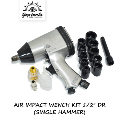 [EZM.0600260] TJAP MATA / CAP MATA Air Impact Wrench Kit / Set 1/2"DR Single Hammer