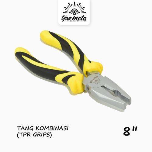 [EZM.0600442] TJAP MATA / CAP MATA Tang Kombinasi / Jepit / Plier 8"