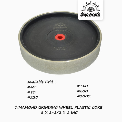 [EZM.0600202] TJAP MATA / CAP MATA Diamond Grinding Plastic Core 8 x 1.1/2 x 1 INC