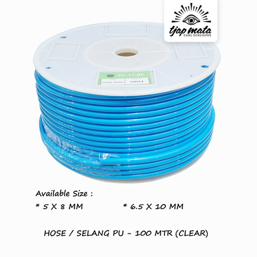 [EZM.0600270] TJAP MATA / CAP MATA Selang / Hose PU (Roll - Biru)
