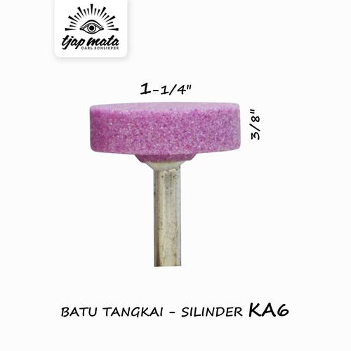 [EZM.0601051] TJAP MATA / CAP MATA Batu Tangkai Silinder KA6