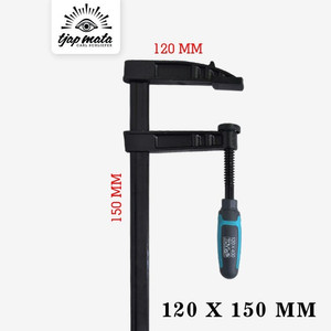 [EZM.0600496] TJAP MATA / CAP MATA Clamp F / Klem / Catok F Kayu (Regular)