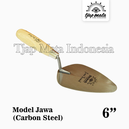 [EZM.0600507] TJAP MATA / CAP MATA Sendok / Cetok Semen / Trowel - Carbon Steel