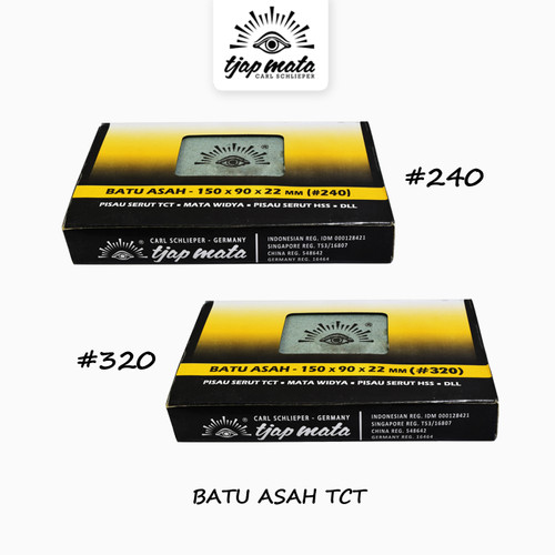 [EZM.0600164] TJAP MATA / CAP MATA Batu Asah TCT (150X90X22MM) #240